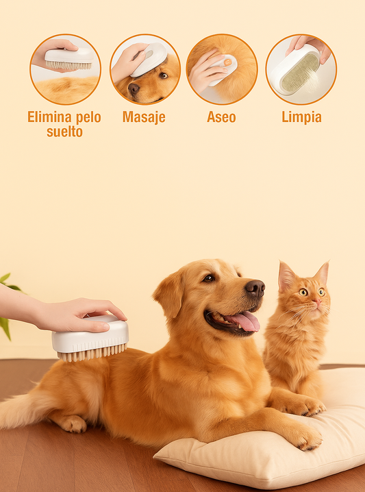 Cepillo Eléctrico 3 En 1 Para Mascotas
