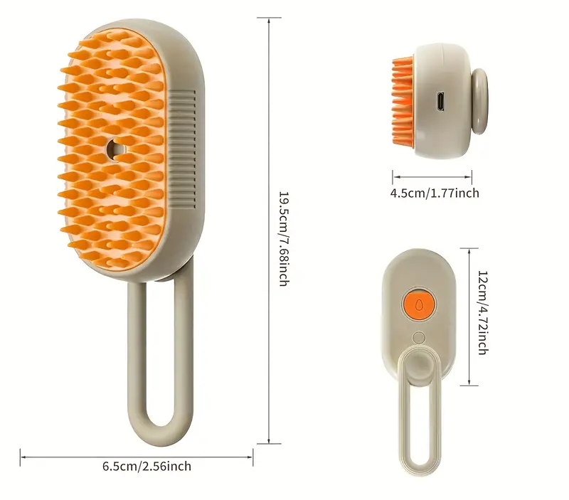 Cepillo Eléctrico 3 En 1 Para Mascotas